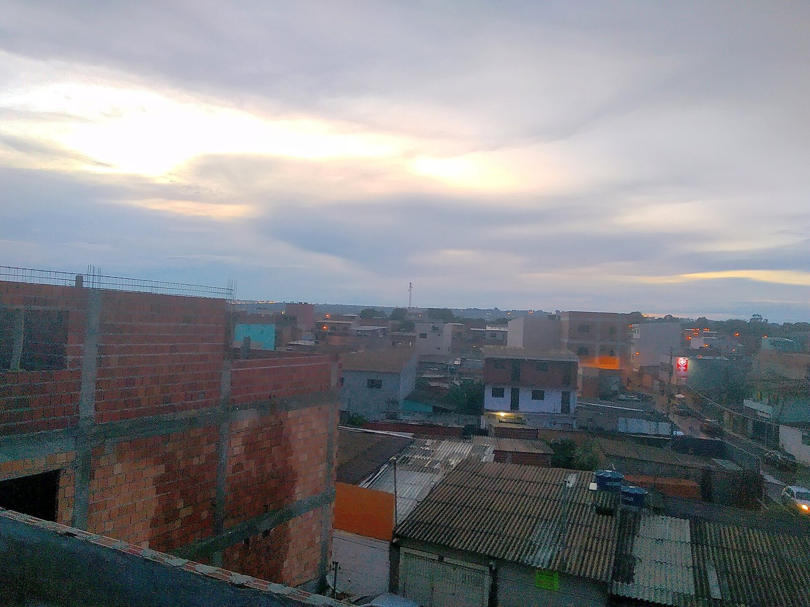 Vista da Cidade Estrutural, no Distrito Federal