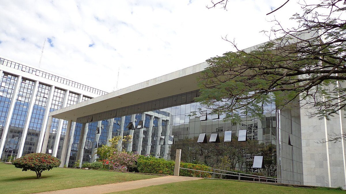 Fachada do Tribunal de Justiça do Distrito Federal e dos Territórios, em Brasília